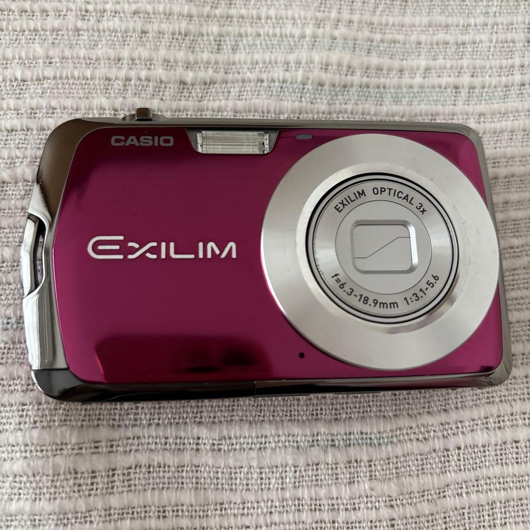 CASIO EXILIM パープル デジタルカメラ - メルカリ