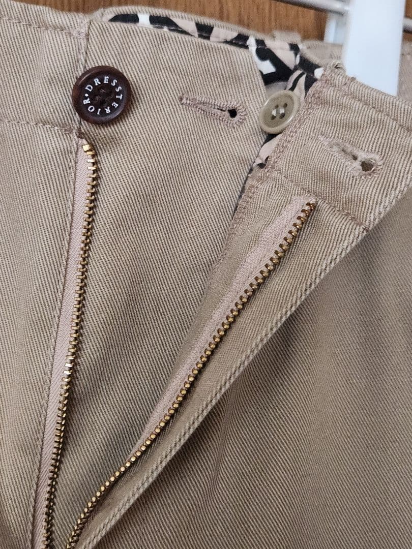 新品未使用・タグ付き】ドレステリア ヴィンテージワイドチノパンツ 36