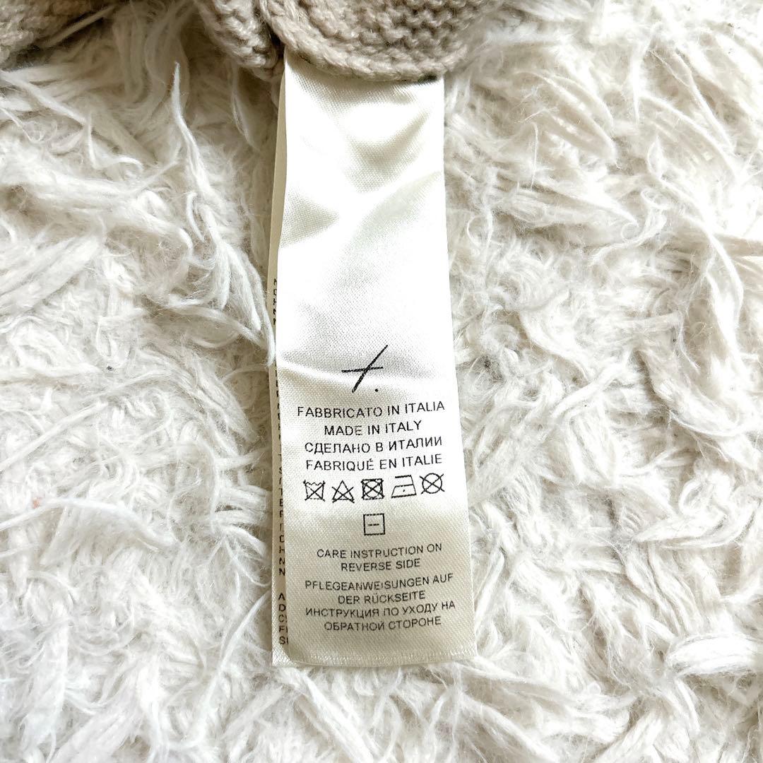 美品⁂ファルコネーリ⁂ニットポンチョ ケープ カシミヤ100% ラクーン