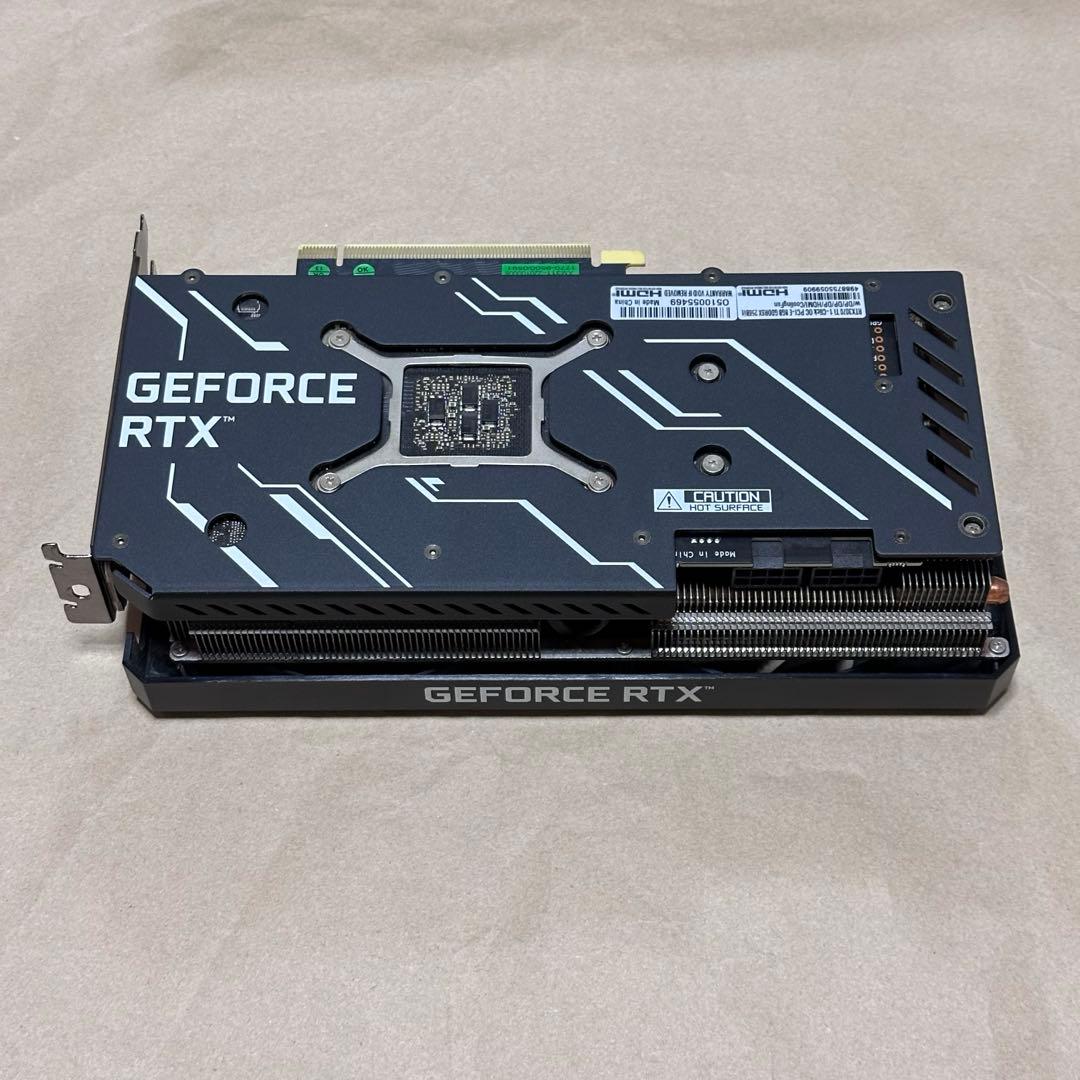 玄人志向 GG-RTX3070Ti-E8GB/DF 保証修理交換品 交換後未使用