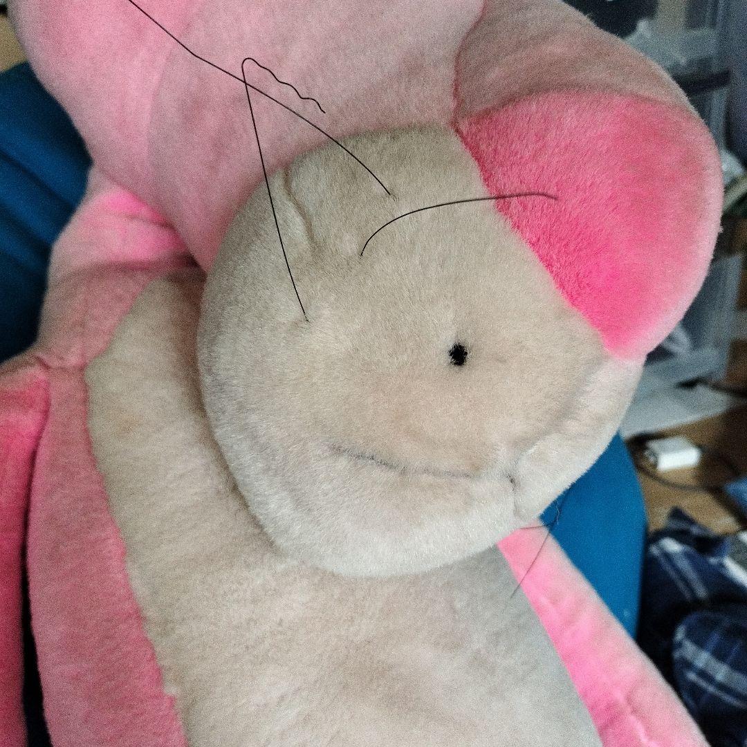 ピンクパンサー 超特大ぬいぐるみ - メルカリ