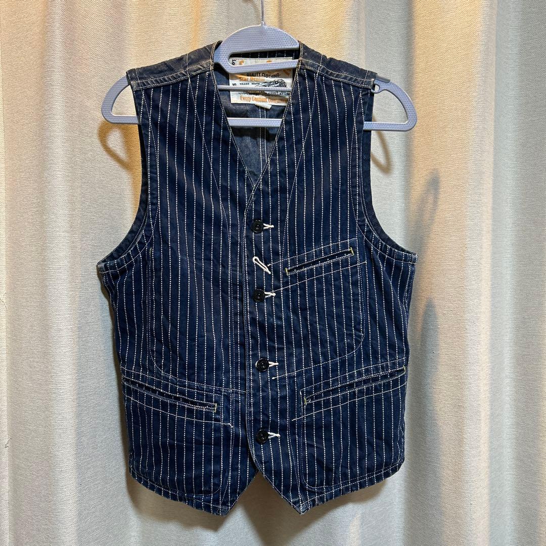 SUGAR CANE ウォバッシュベスト 36 2026年2月10日再入荷 / Lot No. SC12654 / 9oz. WABASH STRIPE WORK