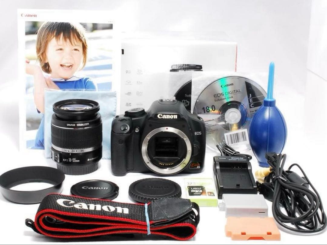 ❤️届いてすぐ使える❤️Canon kiss X2 キヤノン 初心者向け 手ぶれ補正