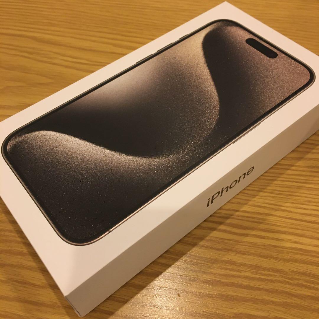 iPhone 15 Pro ナチュラルチタニウム 128 GB SIMフリー L108265098