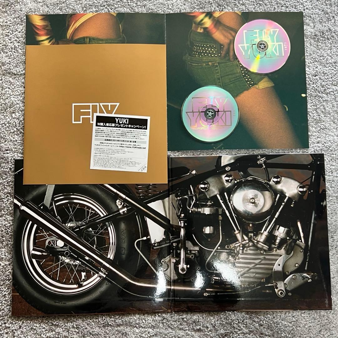 YUKI『FLY』初回限定盤CD＋DVD☆美品☆アルバム - メルカリ