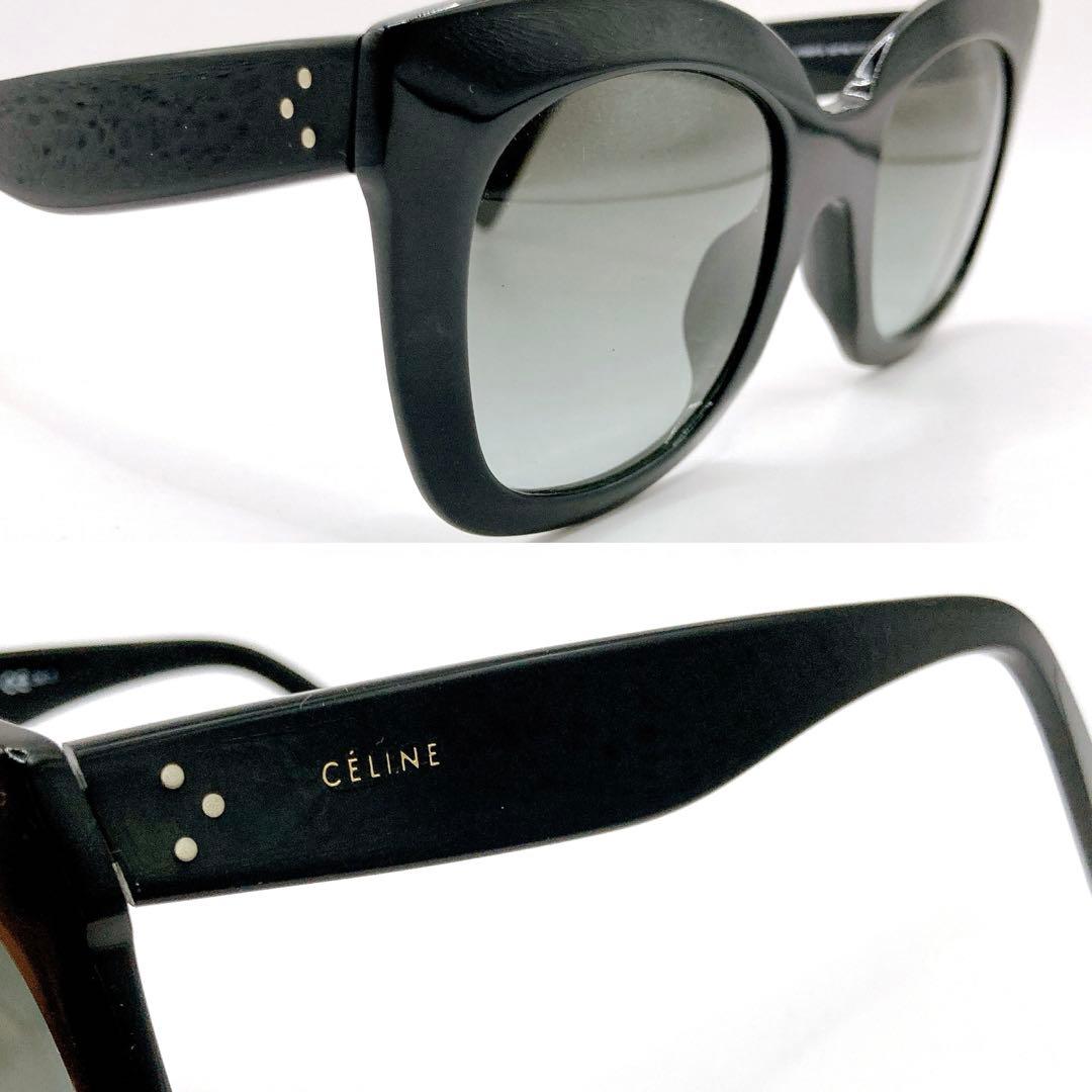 極美品✨CELINE セリーヌ サングラス サイドロゴ ブラック フィービー