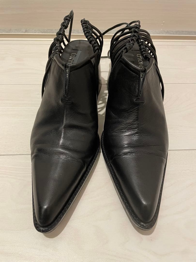 裏張り済み 【UNTISHOLD】 Klara 37 Black - メルカリ