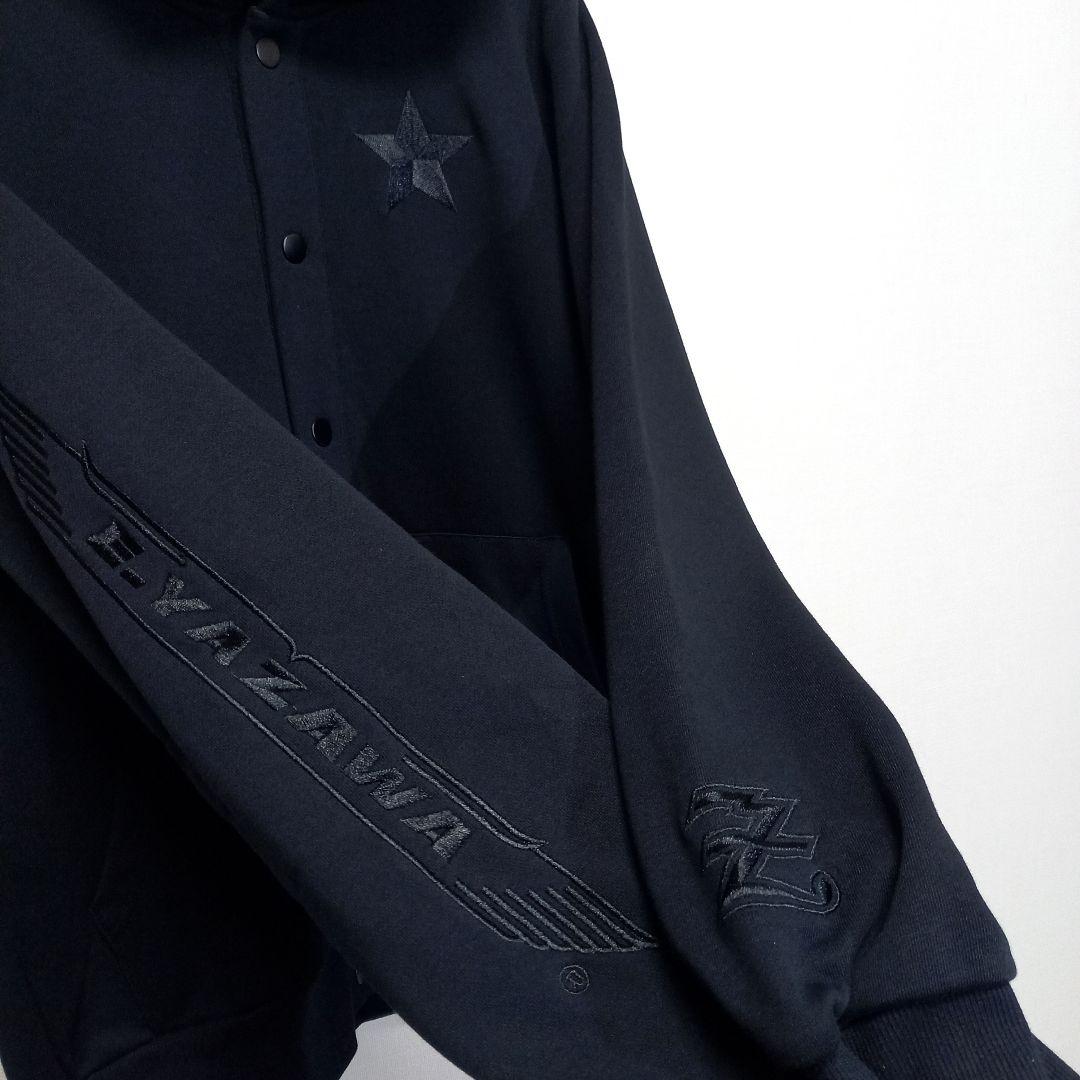 新品 矢沢永吉 フデロゴ 羽ロゴ 総刺繍 スウェット パーカー M - メルカリ