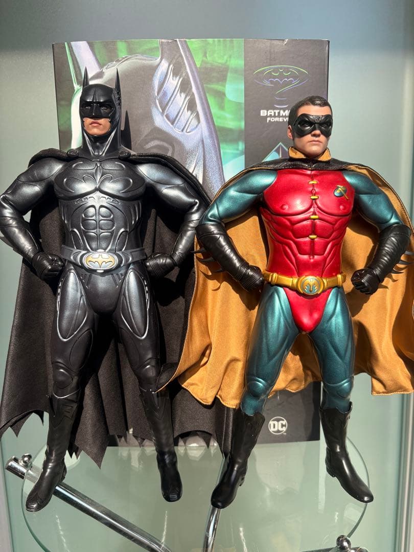 ホットトイズ バットマンフォーエヴァー バットマン ロビン セット