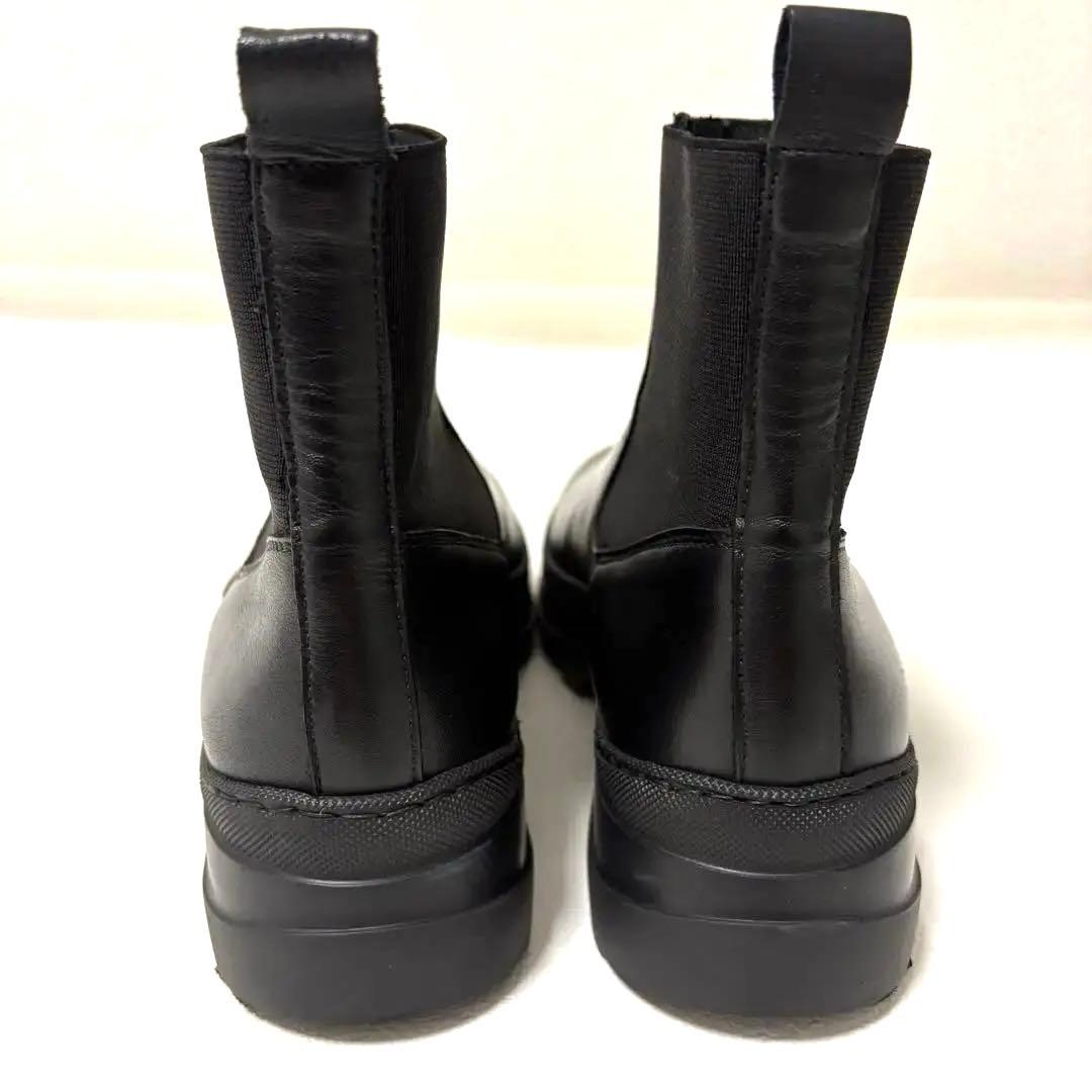 美品✨】ペリーコサニー サイドゴアブーツ ブラック パテントレザー