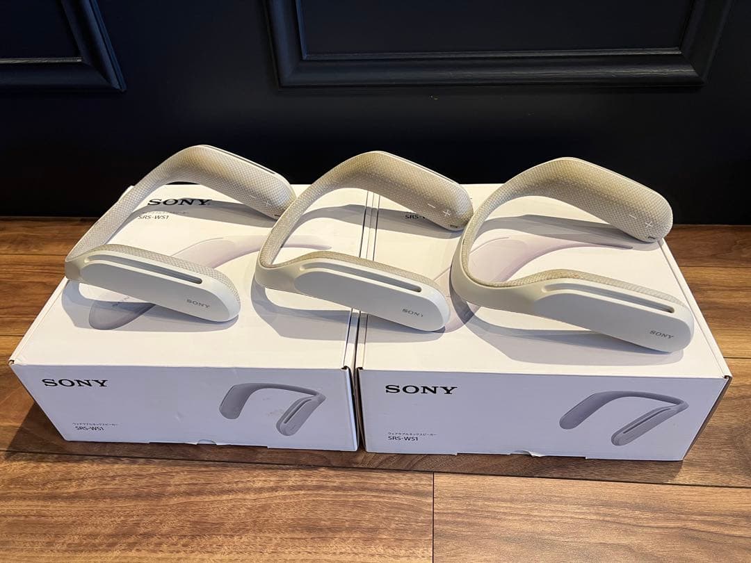 SONY SRS-WS1 ネックスピーカー 3個セット