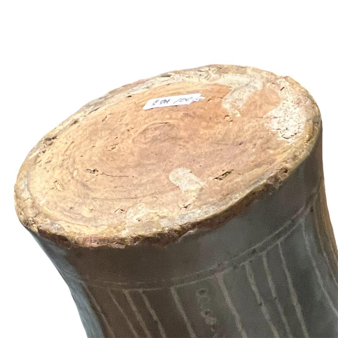 梅瓶 李朝 双魚 遊魚文 梅瓶 朝鮮 古美術 骨董 高麗 青磁 粉青沙器 魚