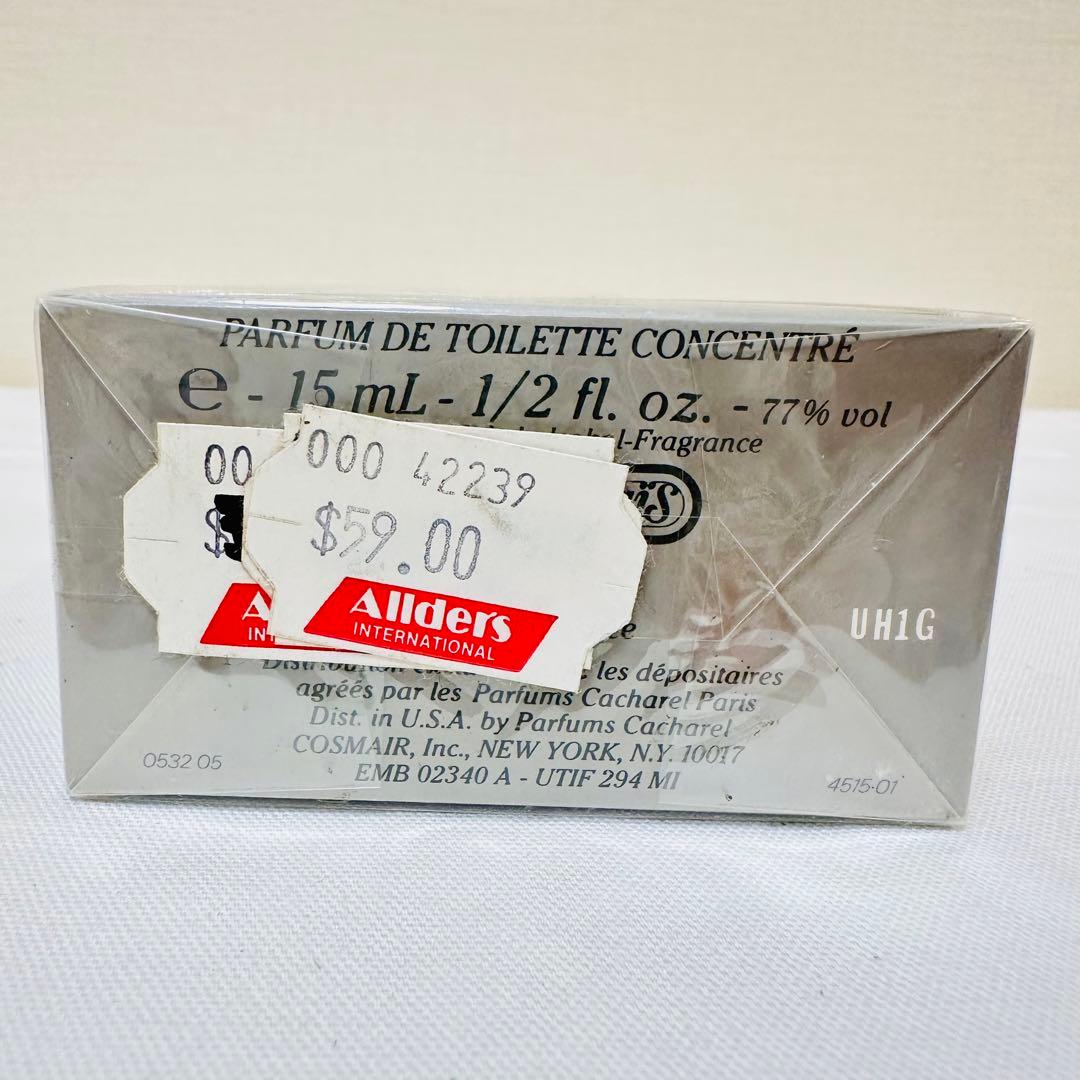 希少 新品 キャシャレル アナイスアナイス パルファム ド トワレ 15ml