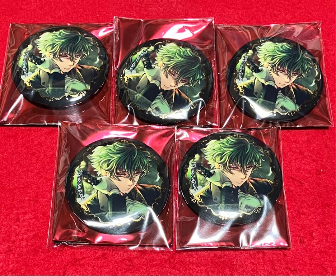 悪魔執事と黒い猫 あくねこ 4th ハナマル 箔押し缶バッジ 5個 - メルカリ