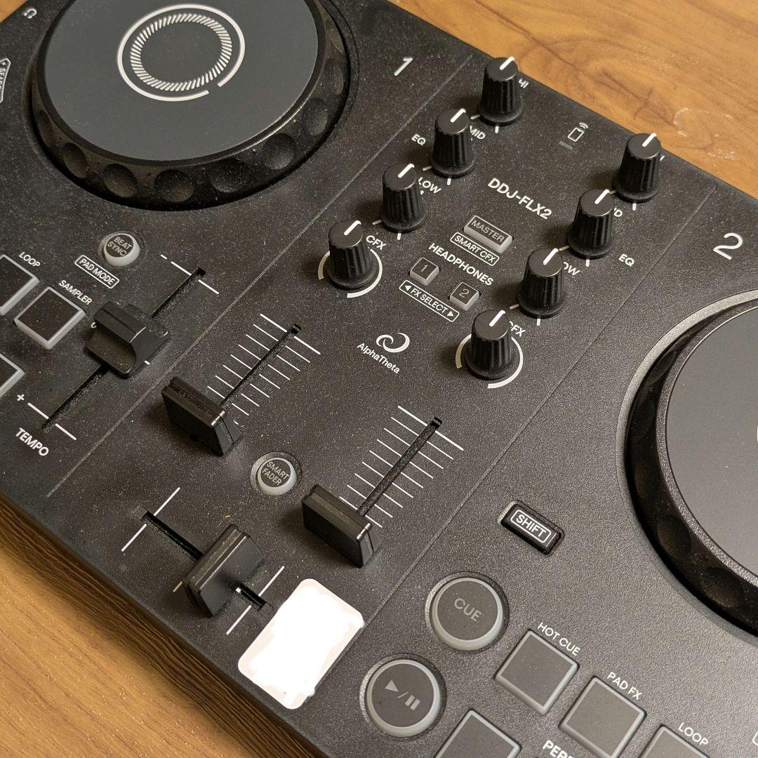 DJ FLX-12 ブラック DJコントローラー DDJ-FLX10 SPLIT. MIX. CREATE.