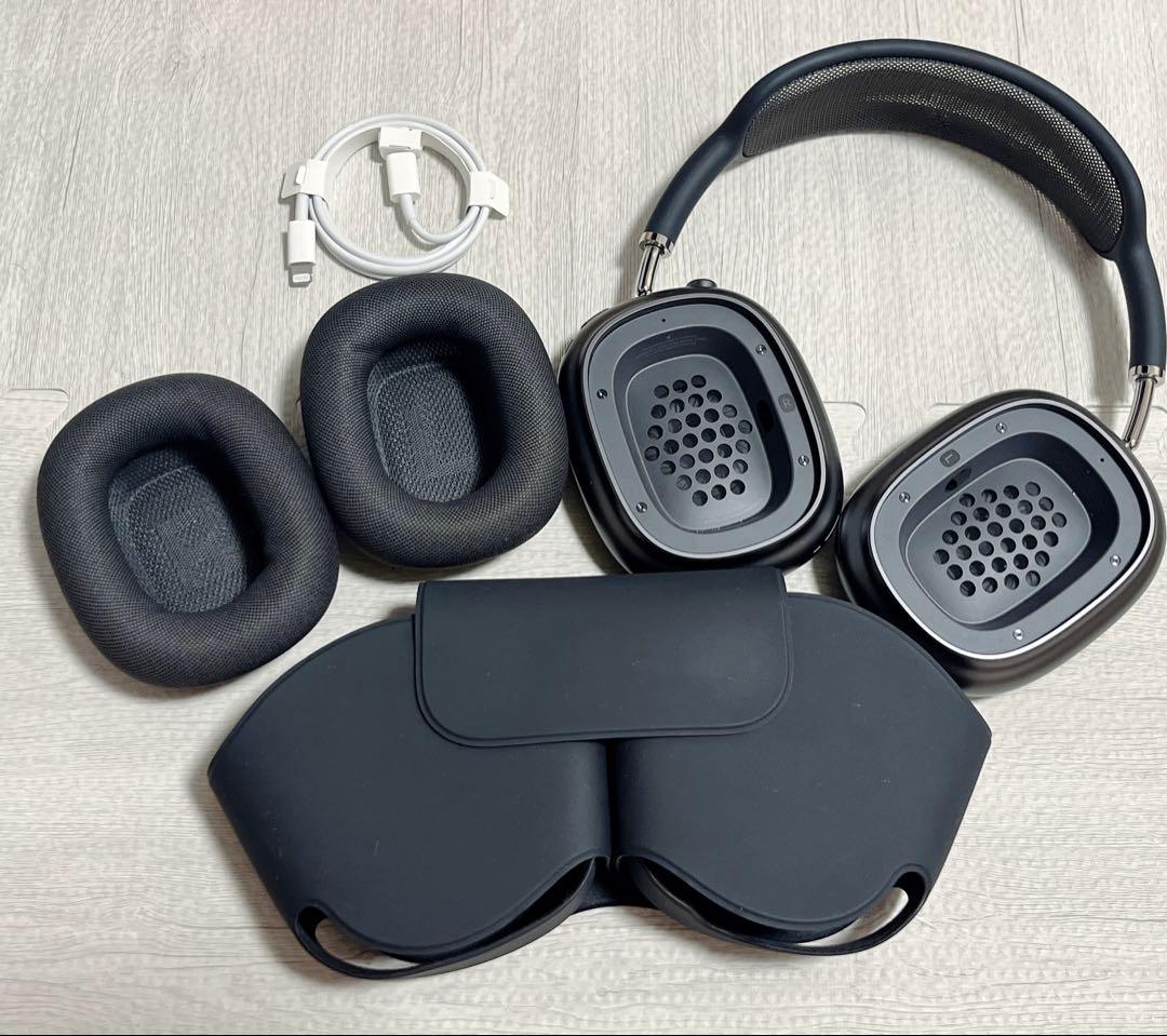 Apple AirPods Max スペースグレー ケース付き - メルカリ