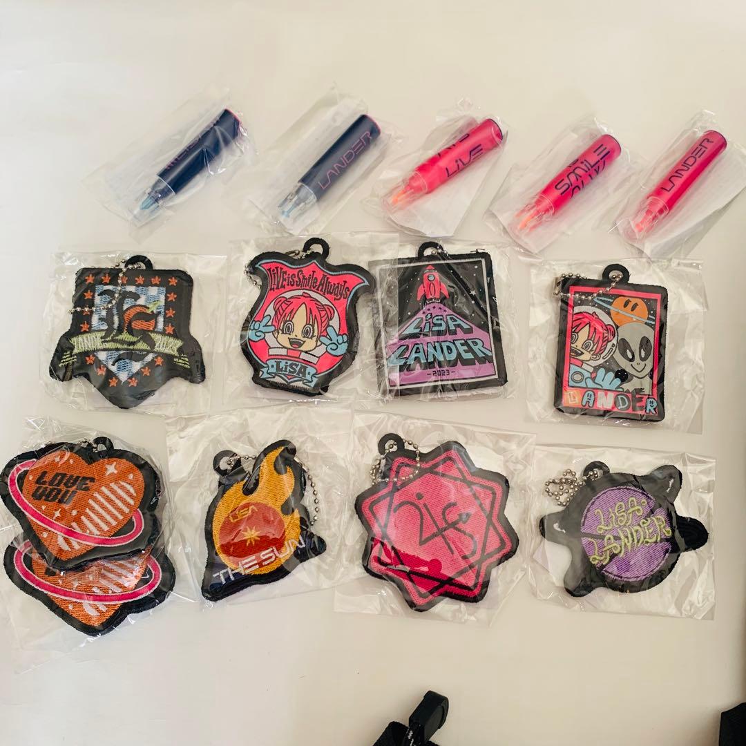 LiSA LANDER リュック ミニバッグ ワッペン8種セット おまけ付き