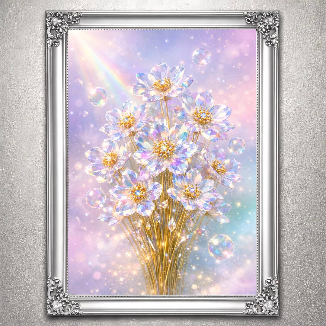 虹彩堂水晶華瑞 ヒーリングアート 開運絵画 厄除け 運気上昇