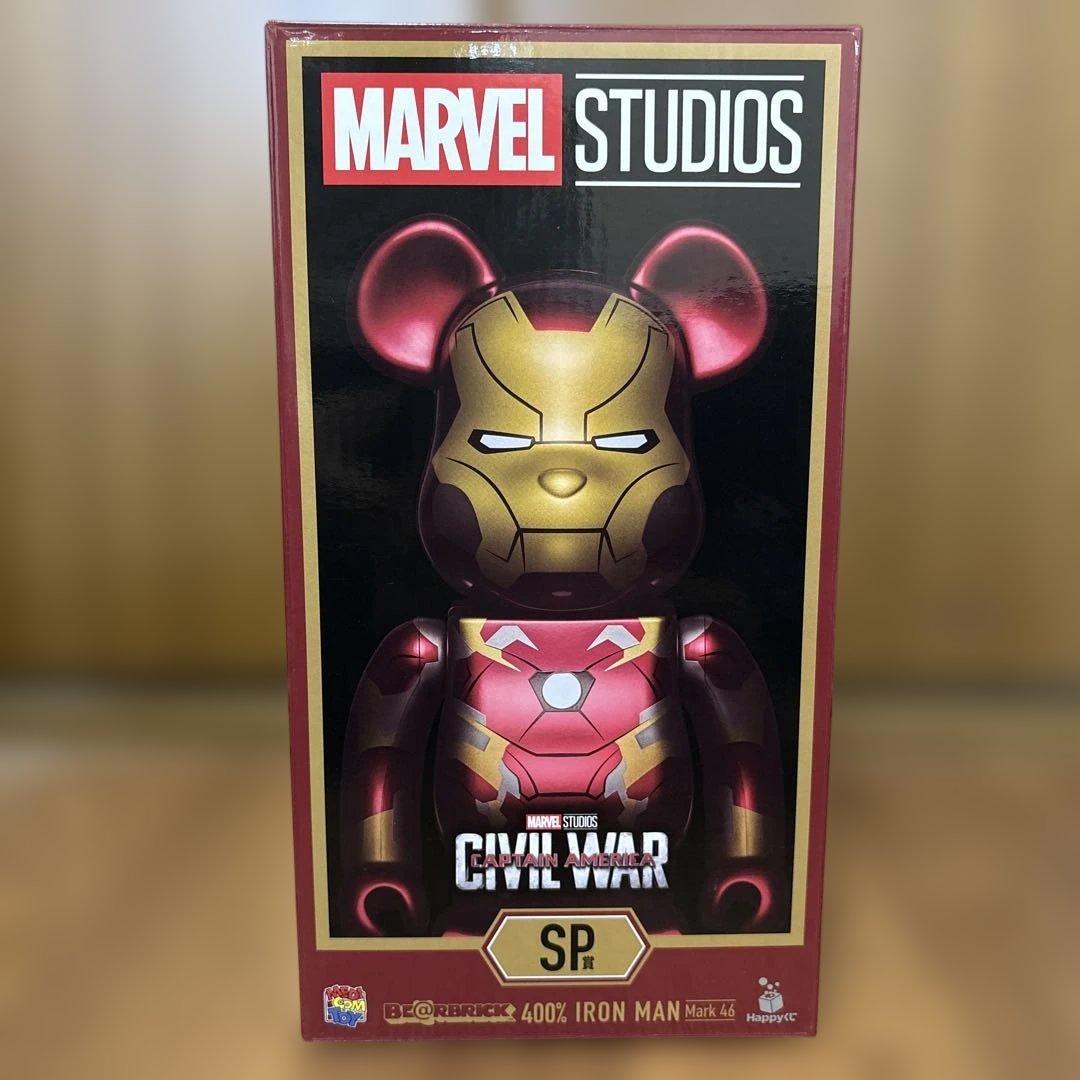 BE@RBRICK 400% アイアンマン Mark 46 - メルカリ