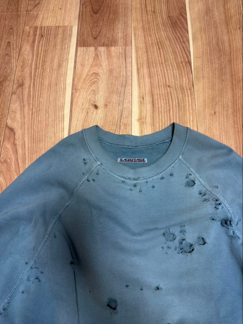 SABOTAGE】1995年ショットガンスウェット【ヴィンテージ】 - メルカリ