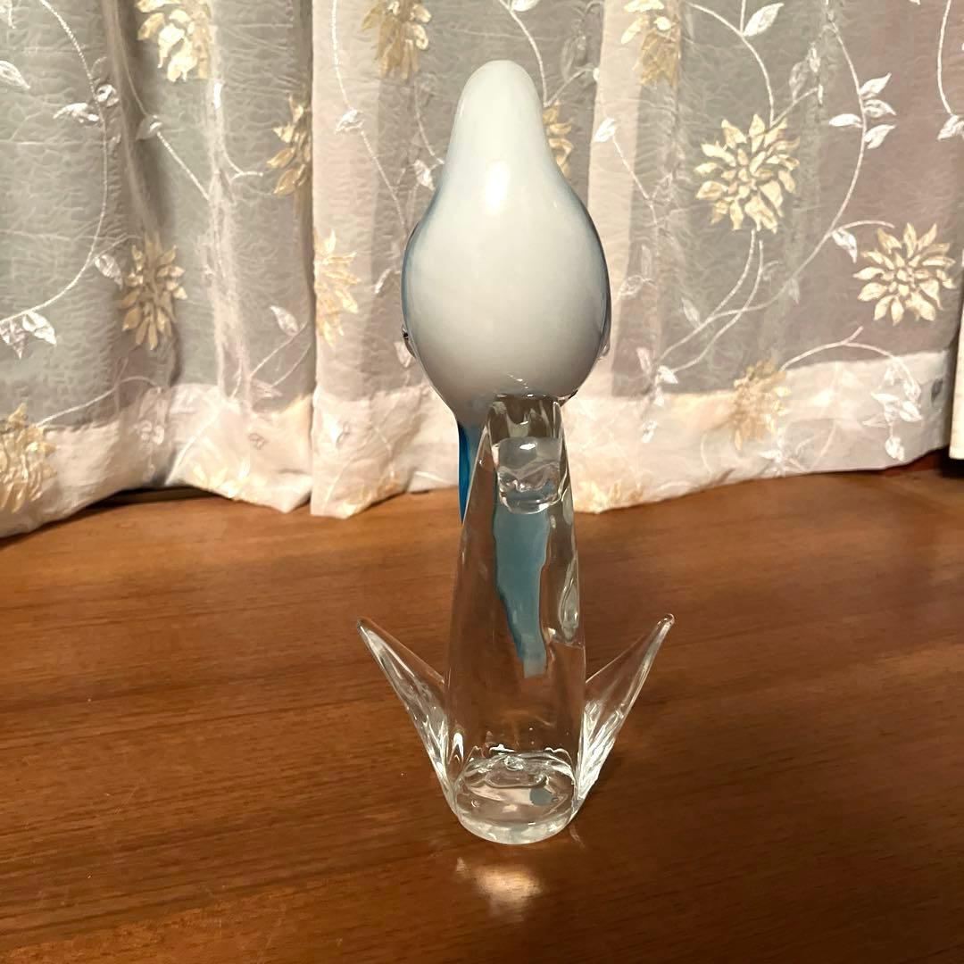 ムラーノガラス formia 青い鳥 - メルカリ