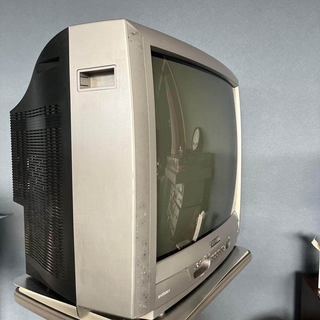 動作品】 東芝 ブラウン管テレビ 25インチ 25S99 リモコン付き - メルカリ