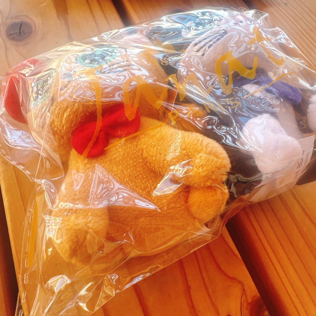 万博 フランス館 Janat紅茶 ノベルティ 猫のキーホルダー 2種セット