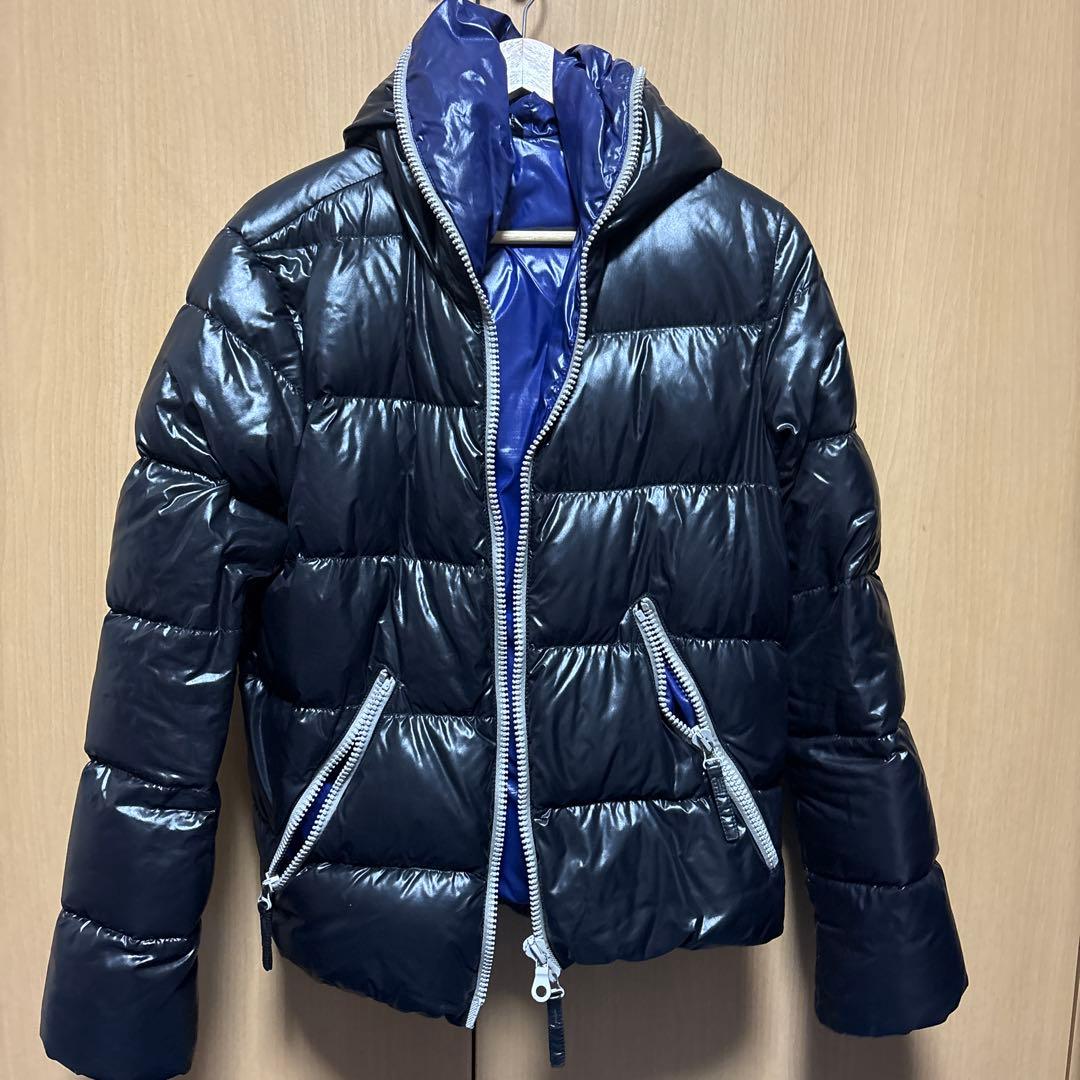 DUVETICA ブラックダウンジャケット 46 定価137 500円 新品送料込 DUVETICA/デュベティカ/ダウンジャケット