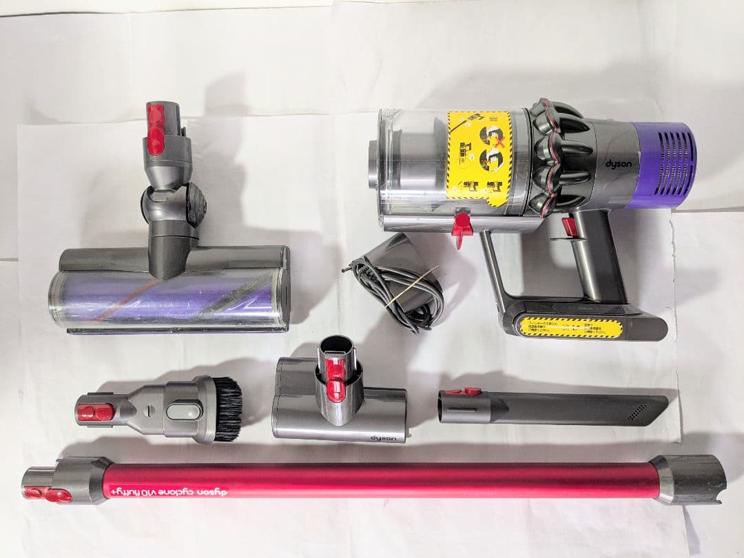 【60分稼働】ダイソン掃除機　SV12 V10 ⑨ cyclone v10 ダイソン 掃除機 Dyson Cyclone V10 Fluffy SV12 FF LF