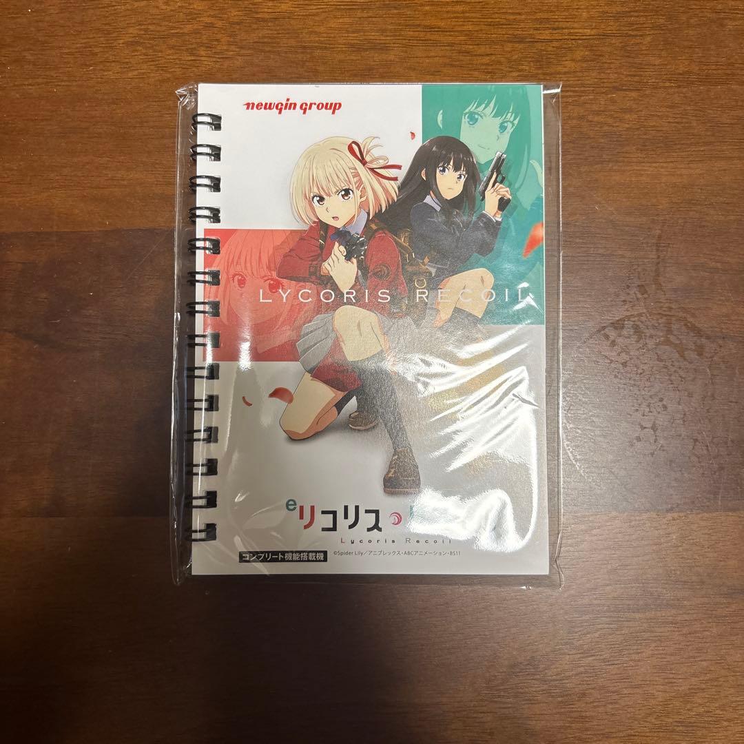 非売品】リコリス・リコイル クリアファイル2枚 メモ帳セット - メルカリ