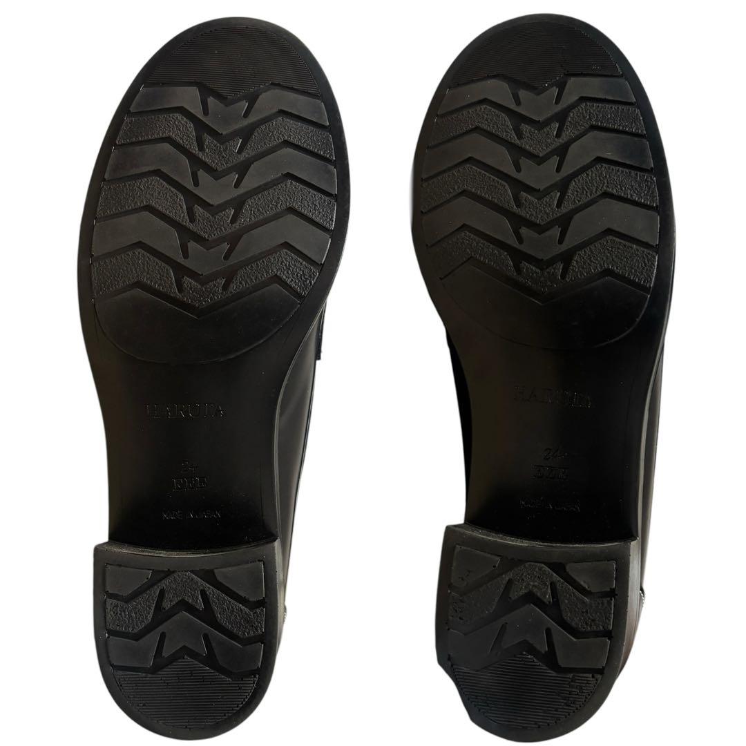 美品】SIIILON HARUTA メモリーフォームローファー 黒 希少 - メルカリ