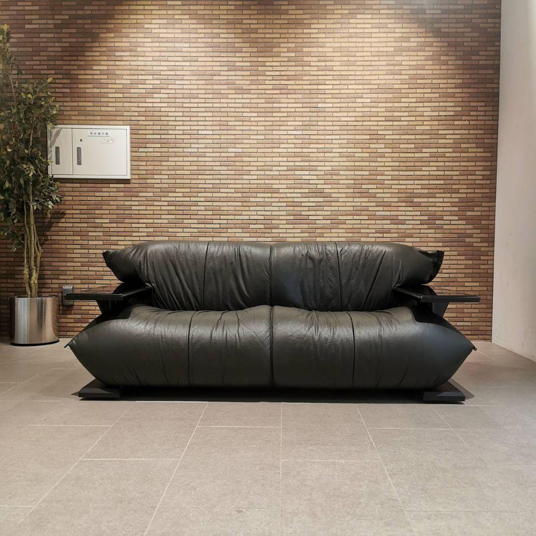 如月セール◇MORISHIGE 森繫｜G-アーク｜本革張り｜2Pソファ - メルカリ