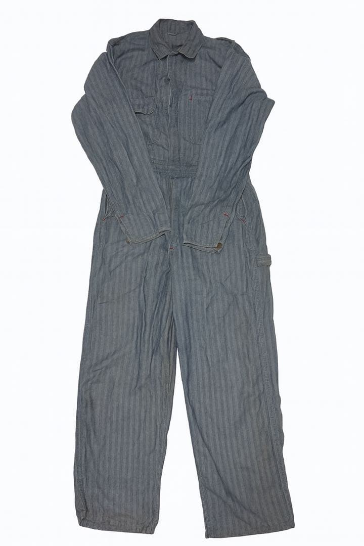 スガさん着用50s ヴィンテージ ヘリンボーン ストライプ カバーオール 古着のカバーオールをさらに深堀り。ヴィンテージで狙い目のブランドと