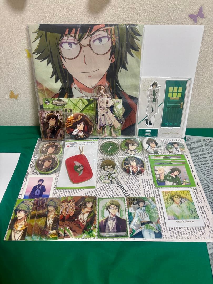 アイナナ 二階堂大和 グッズセット 缶バッジ アクスタ アクブロ 一番