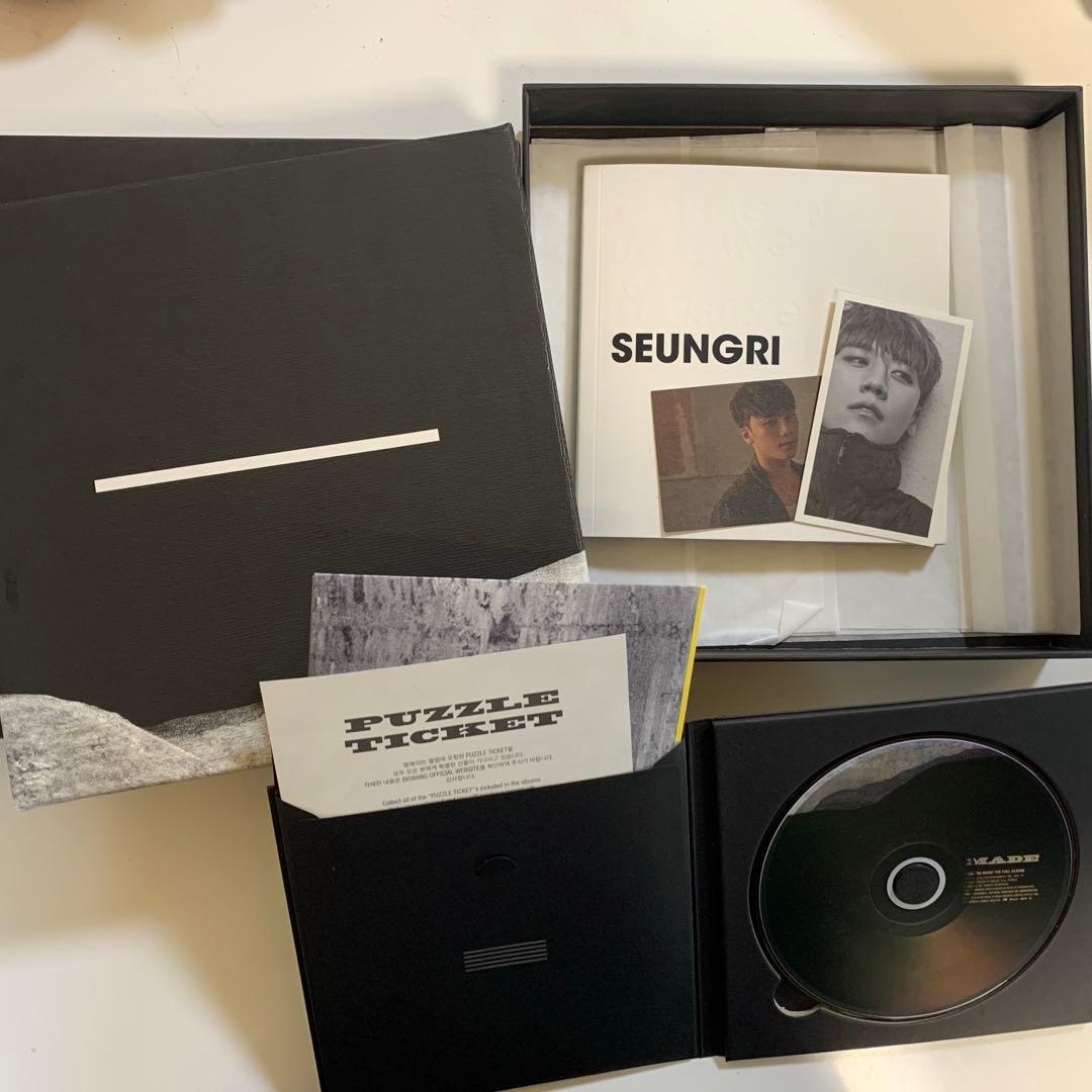 BIGBANG MADE FULL 韓国 初回盤 キャンバス ジヨン トレカ BIGBANG