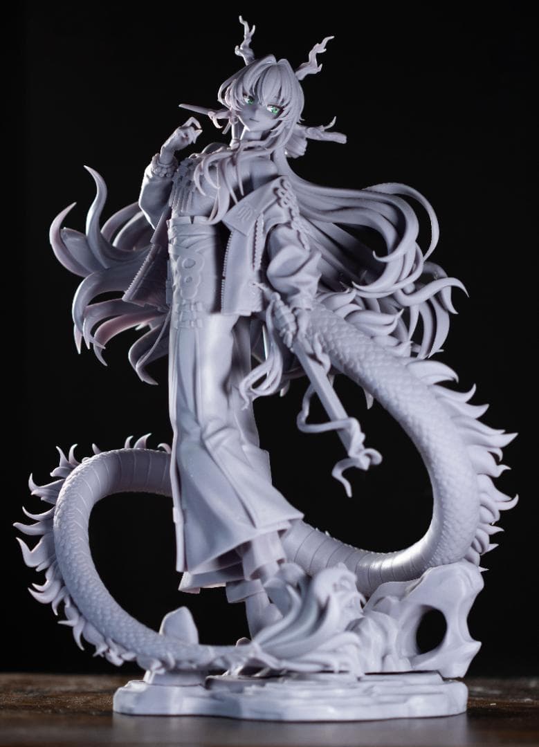 1/7 未塗装 未組立 フィギュア ガレージキット シュウ アークナイツ