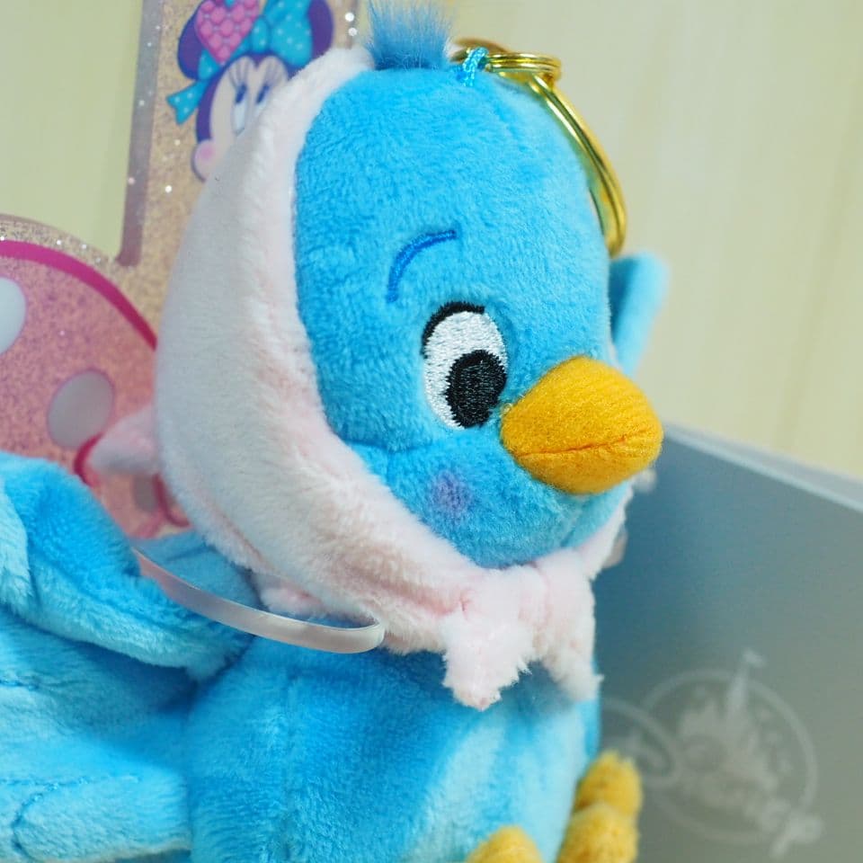 シンデレラ 青い鳥 ぬいぐるみ プラッシュ キーチェーン ストラップ