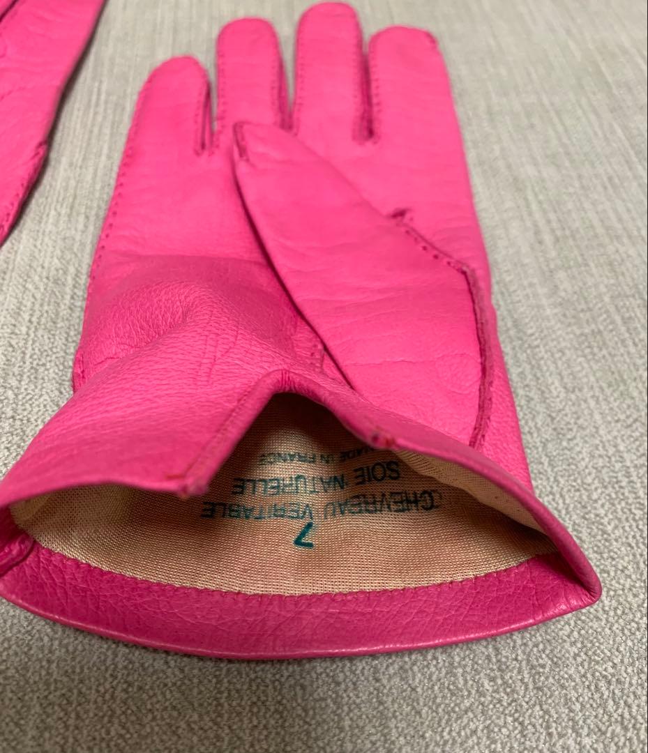 シャネル CHANEL グローブ 手袋 レザー ココマーク レア物 - メルカリ