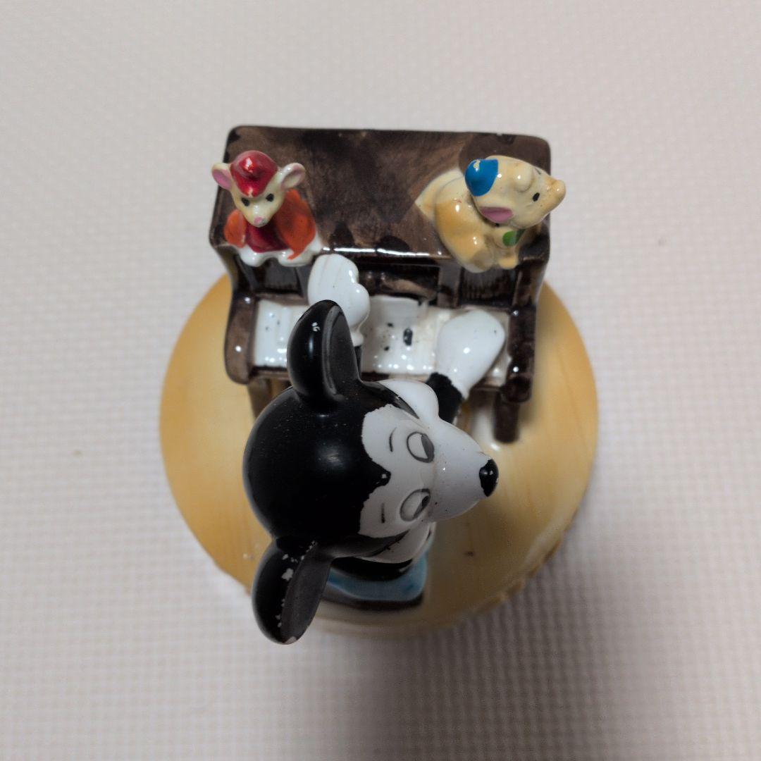 ☆希少☆ ミッキーマウス オルゴール ヴィンテージ ディズニー 磁器