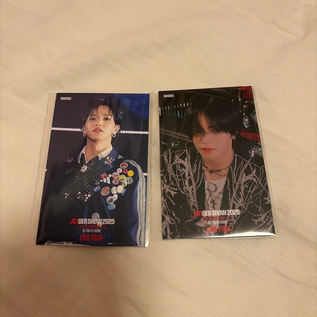 JO1 大平祥生 東京ドーム LIVE FILM 特典トレカ 映画 2点セット - メルカリ