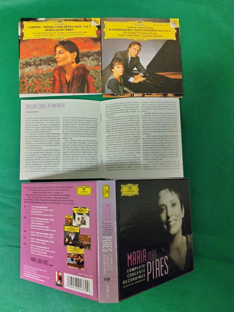 合計54枚】マリア・ジョアン・ピリス ERATO&DG ボックス