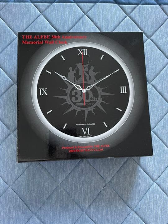 希少！難ありファンの方必見！THE ALFEE30周年記念ウォールクロック