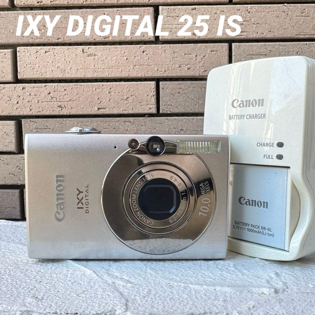 実写美⭕️良品【動作確認済み】 Canon IXY DIGITAL 25 IS キヤノン、光学3倍デジカメ「IXY DIGITAL 25 IS」 - 価格.com