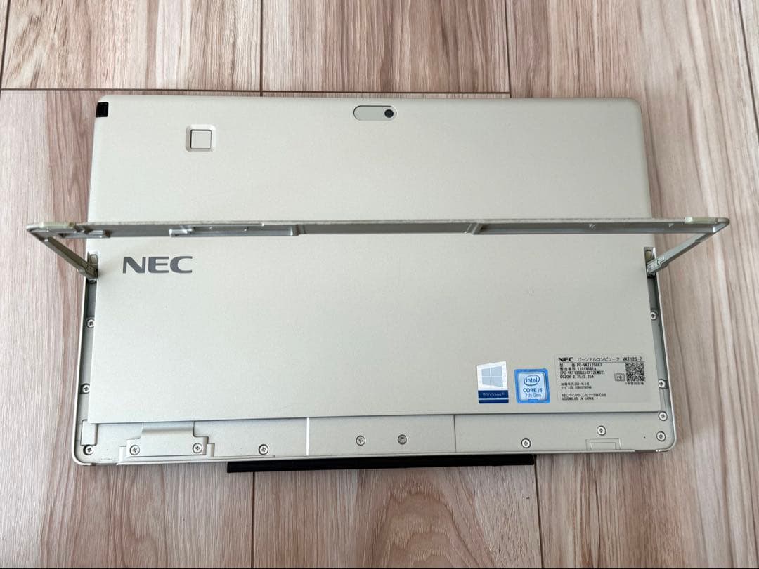 NEC 2in1タブレットVersaProVKT12S-7 オフィス24 BT良 - メルカリ