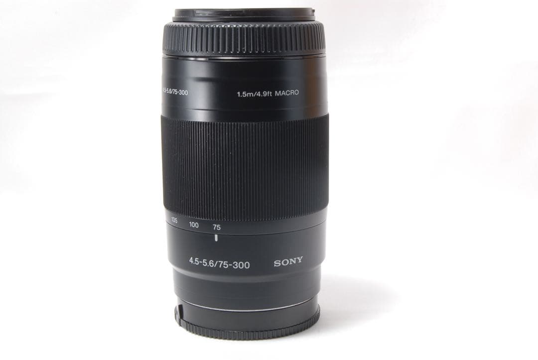 SONY 75-300mm F4.5-5.6 初心者OK 超望遠レンズ