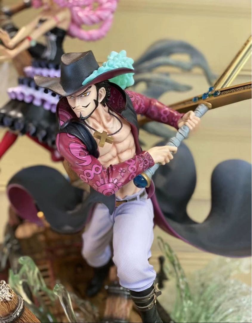 ワンピース ミホーク ペローナ ガレージキット ガレキ スタチュー①