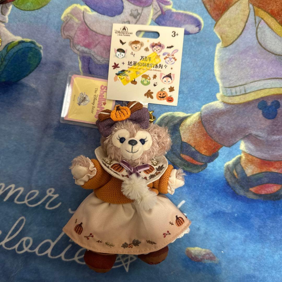 シェリーメイぬいぐるみキーホルダー2025ハロウィン上海ディズニー