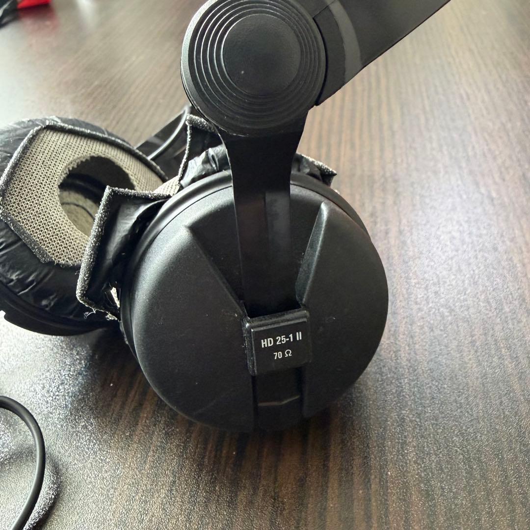 ジャンク ヘッドホン ゼンハイザー HD25-1 II 70