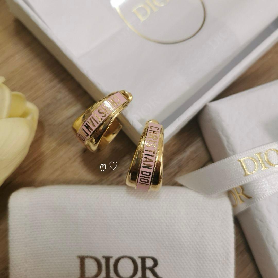 クリスチャンディオールDior コードピアス Code フープピアス 現行販売