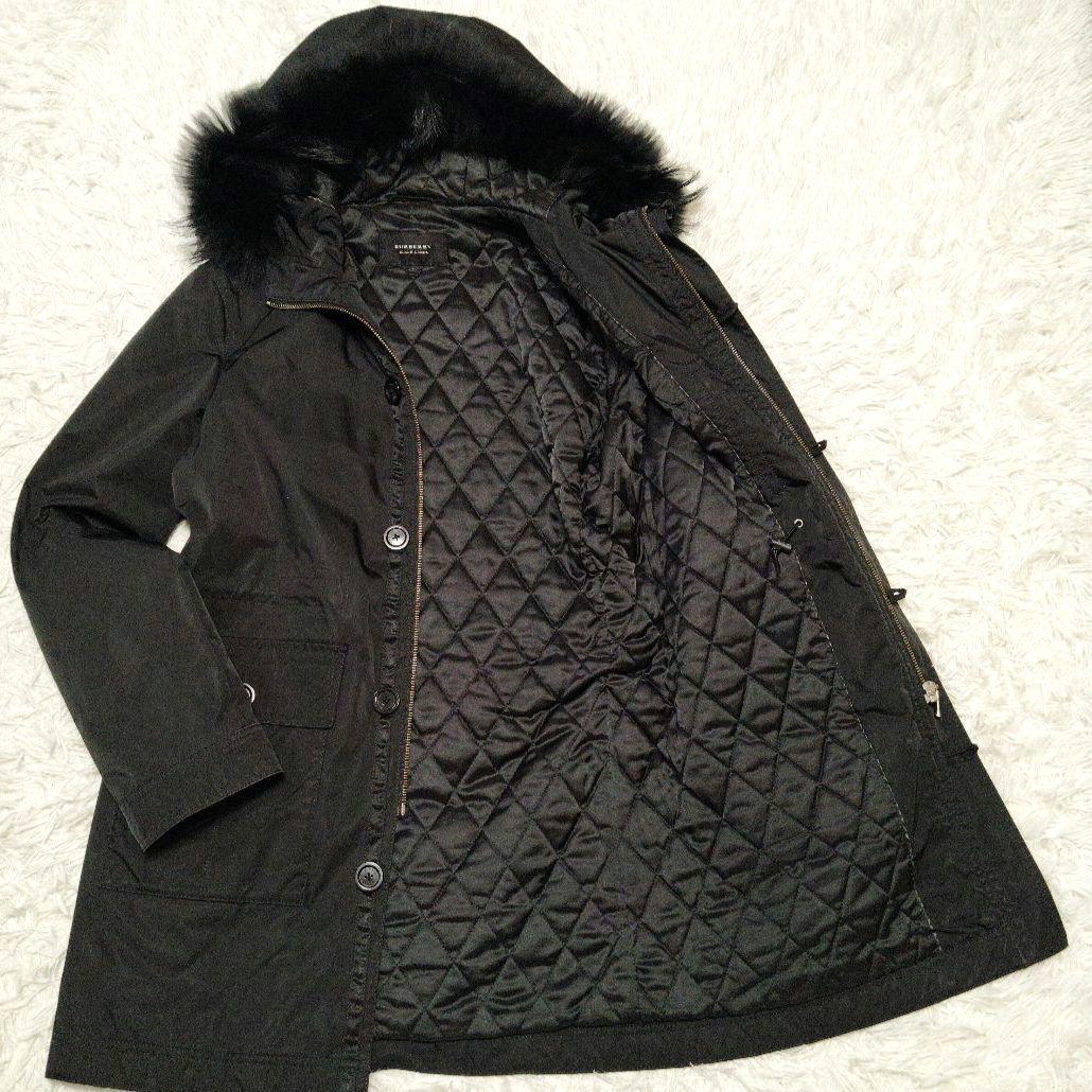【美品】バーバリーブラックレーベル☆2way ファー　ミリタリー　モッズ　コート 2026年最新】Yahoo!オークション -ブラックレーベル モッズコートの